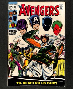 Avengers #60 John Buscema Cover Art!