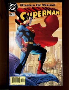 (2004) Superman #204 - JIM LEE COVER ART! (9.2 OB)