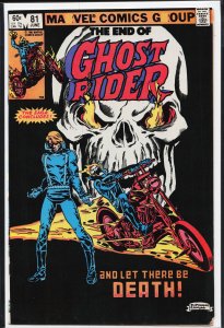 Ghost Rider #81 (1983) Ghost Rider