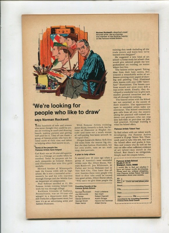 DAREDEVIL #46 (7.5) THE FINAL JEST!! 1968