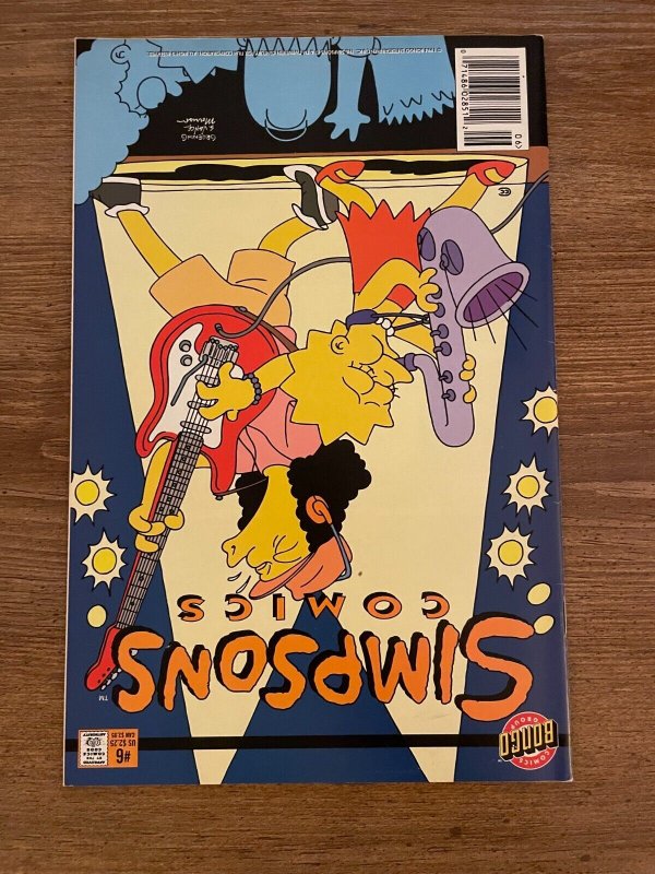 Simpsons Comics 6 NM Bongo Comics Comic Book Bart Homer Lisa Marge Groening J923 