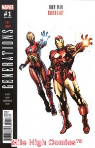 GENERATIONS: IRON MAN & IRONHEART (2017 Series) #1 COIPEL Near Mint Comics