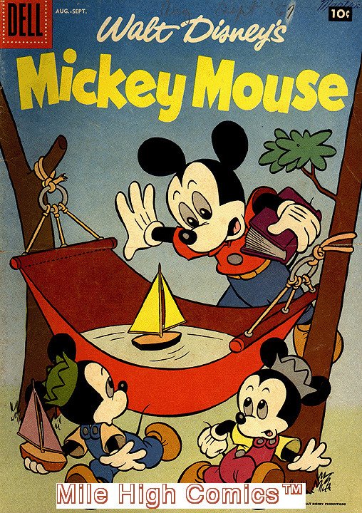 MICKEY MOUSE (1941 Series)  (DELL) #55 Fair Comics Book