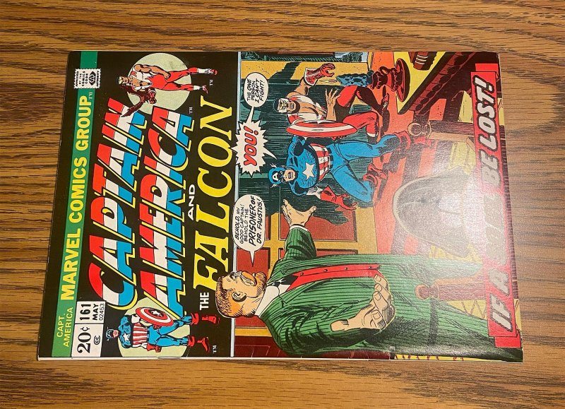 Captain America #161 (6.5 FN+) Steve Englehart , Sal Buscema Cover (1973)
