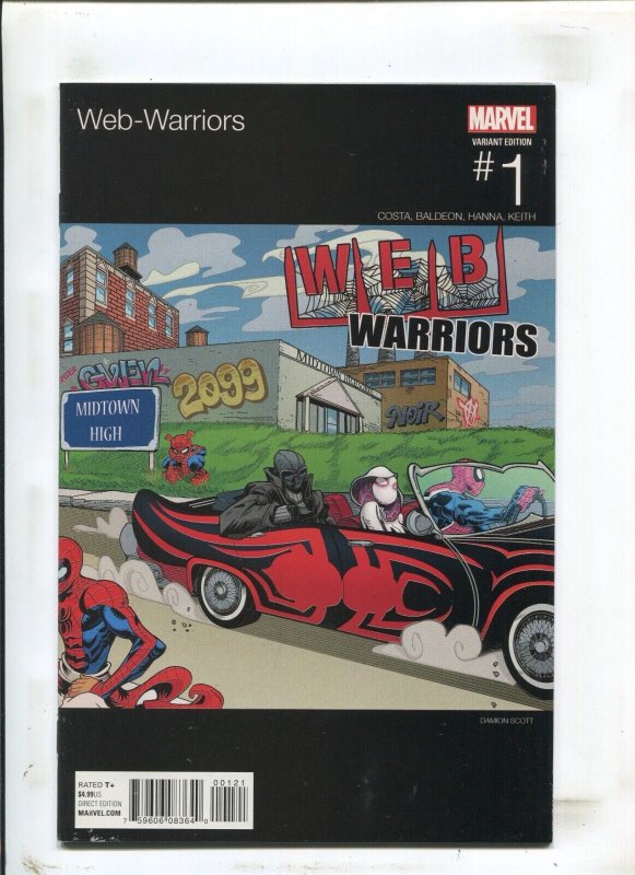 Web-Warriors #1 - Hip-Hop Variant (F/VF) 2015 