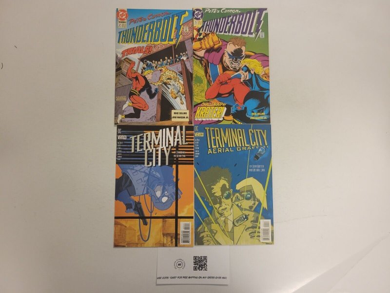 4 DC Vertigo Comics #3 4 Terminal City + #2 5 Thunderbolt 6 TJ27