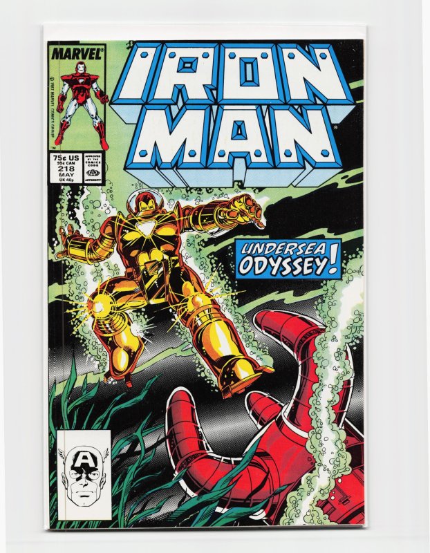 Iron Man #218 (1987) Iron Man