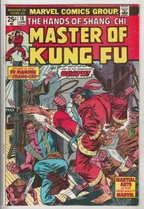 Master of Kung Fu, the Hands of Shang-Chi #18 (Jun-74) NM- High-Grade Shang-Chi