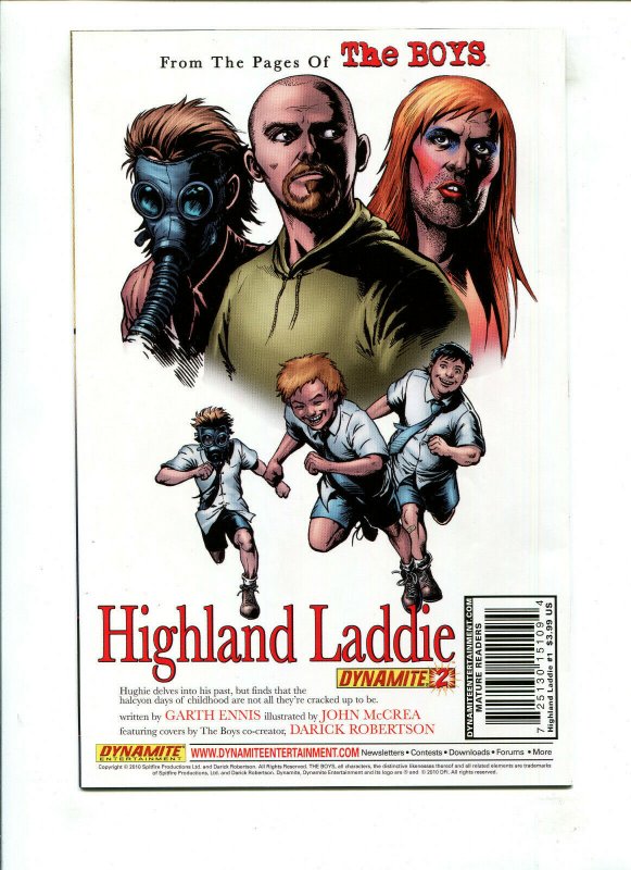 The Boys: Highland Lassie #1 -Garth Ennis Comic (9.2 OB) 2010