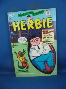 HERBIE THE FAT FURY 21 F VF   1966 ACG DEVIL CVR