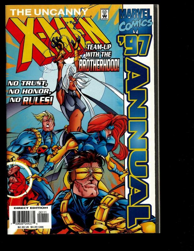 Lot of 10 Uncanny X-Men Marvel Comics '91 '92 '93(2) '94 '95 '96 '97 '98 -1 JF3