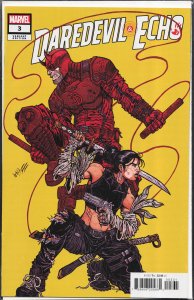 Daredevil & echo #3 Wolf Cover (2023) Daredevil and Echo