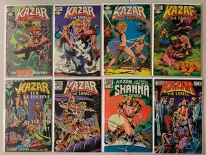 Ka-Zar the Savage comics lot #3-32 22 diff avg 6.0 (1981-84)