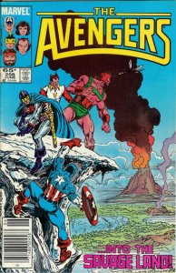 Avengers, The #256 (Newsstand) VF ; Marvel | Savage Land