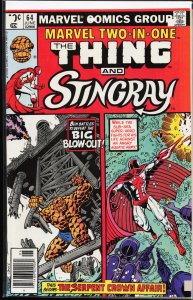Marvel Two-in-One #64 (1980) Stingray [Key Issue]