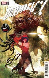 Daredevil #2 Sienkiewicz Predator Variant Marvel Comics 2022