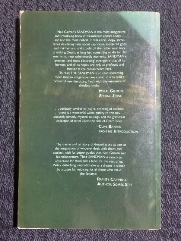 1990 THE SANDMAN The Doll's House TPB SC VG- 3.5 2nd DC Comics