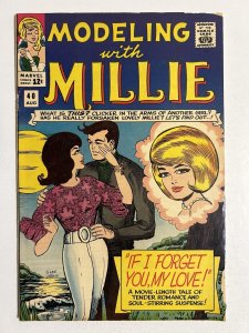 Modeling with Millie #40 G/VG 3.0 Marvel 1965