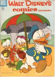 WALT DISNEYS COMICS & STORIES 201 F-VF  June 1957 COMICS BOOK