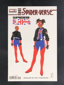 Edge of Spider-Verse #2 Thorogood Cover (2022) 1:10 Variant Edition