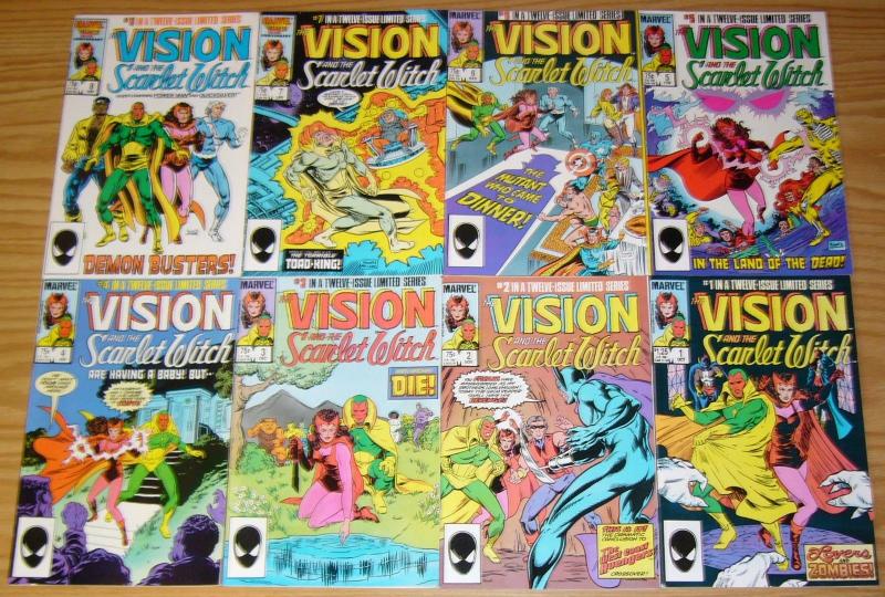 Vision & Scarlet Witch vol. 2 #1-12 VF/NM complete series - 1st appearance kids