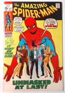 The Amazing Spider-Man #87 (7.5, 1970) 