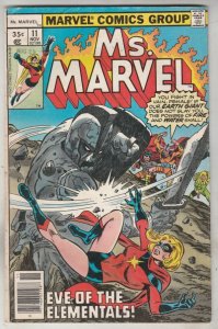 Ms. Marvel #11 (Nov-77) FN+ Mid-High-Grade Ms. Marvel