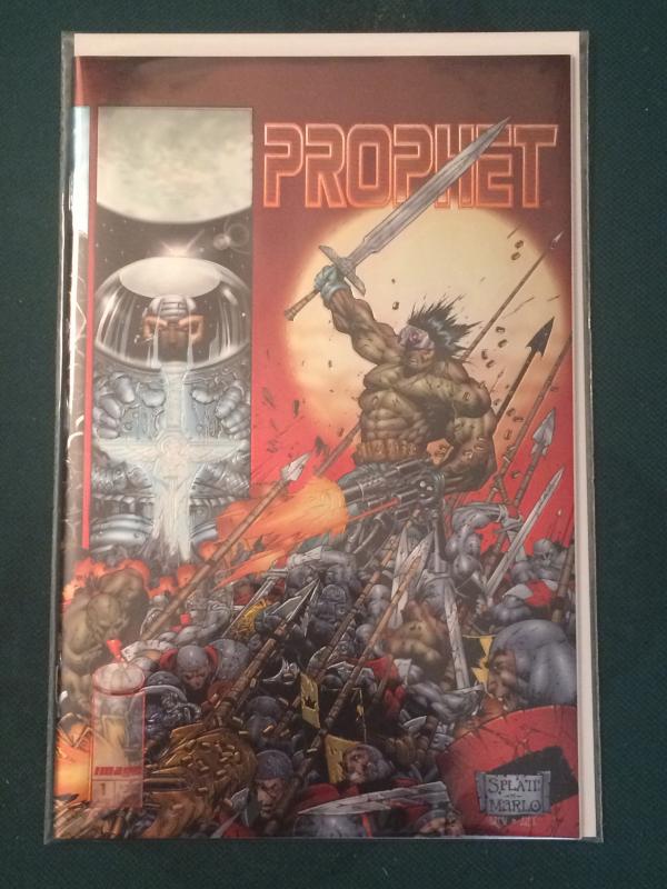 Prophet #1 vol 2 metallic/ reflective cover