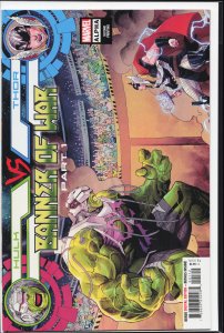 Hulk vs. Thor: Banner of War Alpha Second Print Cover (2022) Hulk