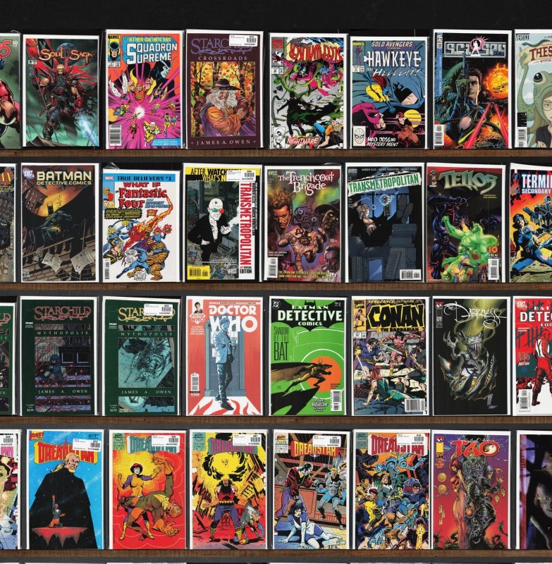 Huge Lot 140+ Comics with Dreadstar, Detective Comics & More!