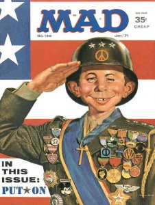 Mad #140 VG; E.C | low grade - January 1971 Patton magazine - we combine shippin 