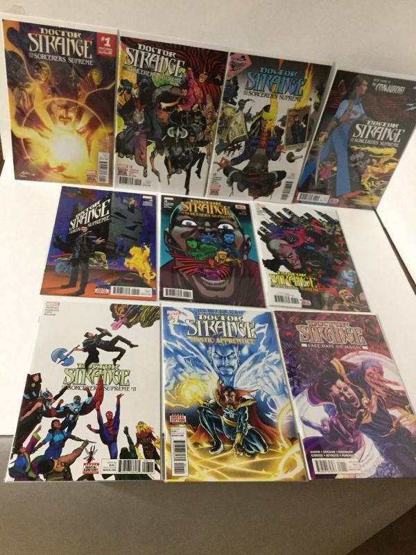 Doctor Strange And The Sorcerers Supreme 1 2 3 4 5 6 7 8 + One Shots Nm A27