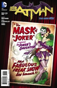 Batman (2nd Series) #32A VF/NM ; DC | New 52 Bombshells Variant Joker