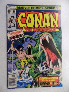 CONAN THE BARBARIAN # 86 MARVEL SAVAGE SWORD FANTASY