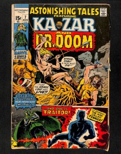 Astonishing Tales #7 Ka-Zar Doctor Doom!