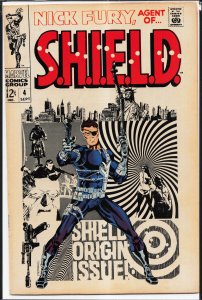 Nick Fury, Agent of SHIELD #4 (1968) Nick Fury