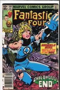 Fantastic Four #245 (1982) Fantastic Four [Key Issue]