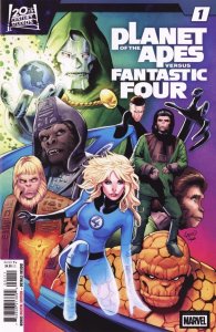 Planet of the Apes vs. Fantastic Four (2026) #1 NM Greg Land Cover