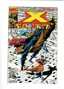 X-Factor #79 NM- 9.2 Marvel Comics 1992 Joe Quesada Cover