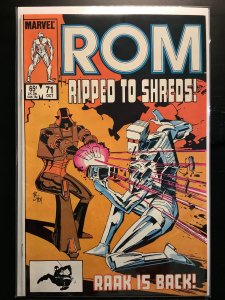Rom #71 Direct Edition (1985)