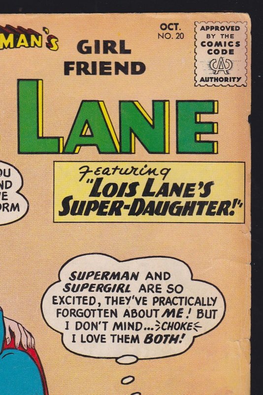 Lois Lane #20 (Oct 1960) 2.5 GD+ DC Superman Comic