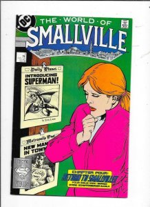 WORLD OF SMALLVILLE #4, VF/NM, Superman, Byrne, DC 1988 more DC in store