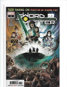 Sword Master #4 Main Cover Marvel Comics 2019  nw11