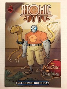 Atomic Robo Neozoic Bonnie Lass FCBD Comic Book Red 5 2012