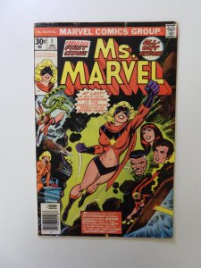 Ms. Marvel #1 VG condition bottom staple detached from cover