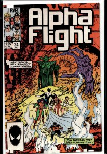 Alpha Flight #24 (1985) Alpha Flight