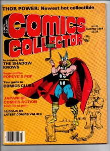 Comics Collector Magazine Summer 1984 - articles - price guide - Thor cover