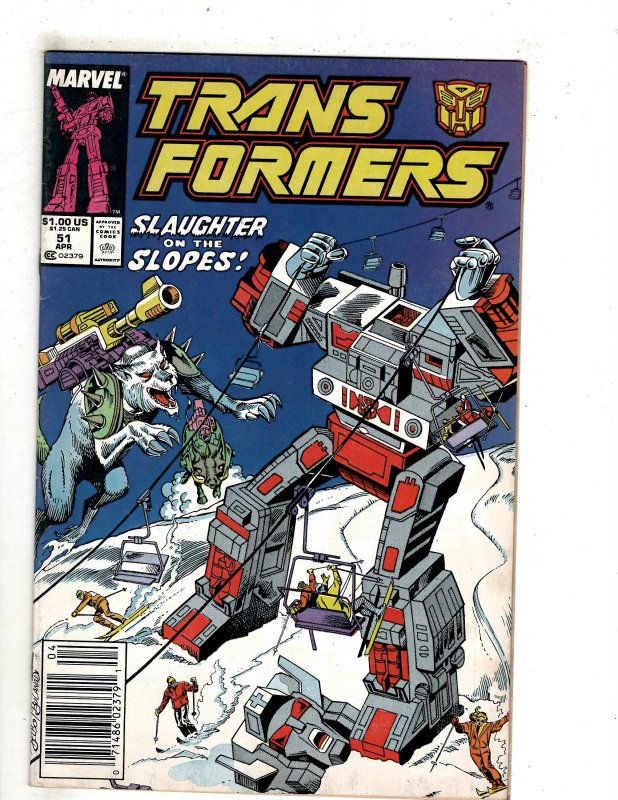 The Transformers #51 (1989) J603