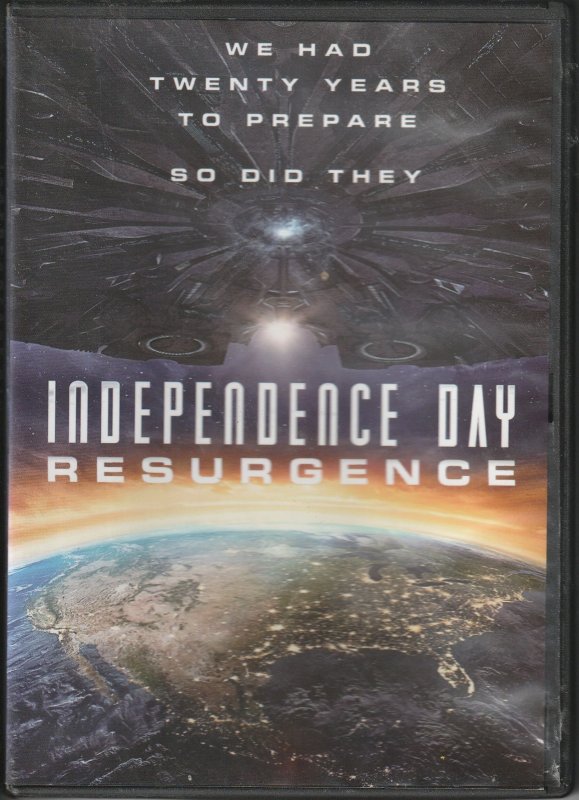 Independence Day - Resurgence   DVD  Sequel to the 1996 Smash Hit !