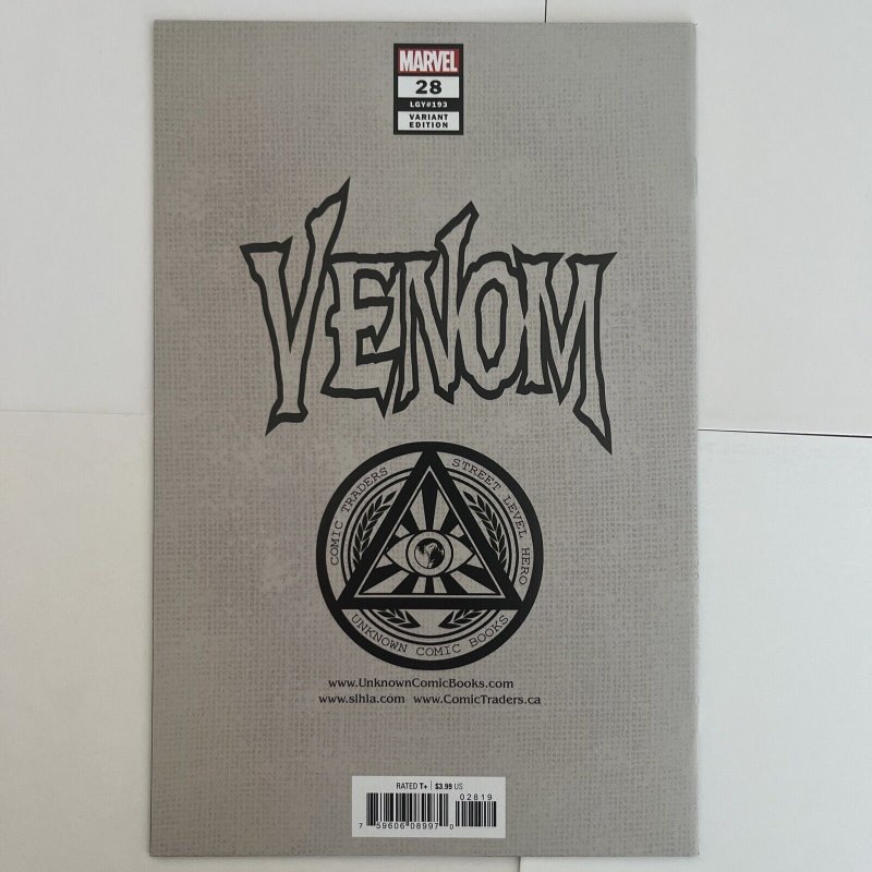 Venom #28 (2020) Tyler Kirkham Knull Variant Marvel Comics Donny Cates VF